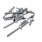 Chrome 12mm pop rivots 520 pieces