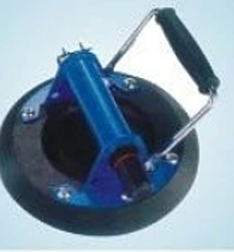 Hand Pump Glass Suction Loading 180KG Dia 206mm BLACK