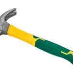 Claw hammer with fibre handle