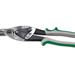 Left bent aviation scissors