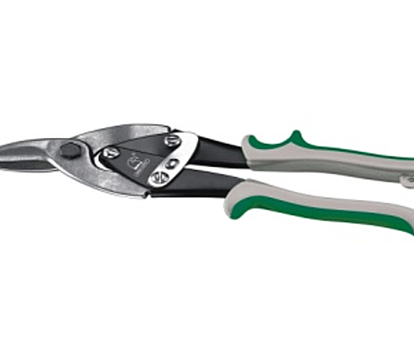 Left bent aviation scissors