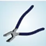 Glass pliers mending pincher flat nozzle